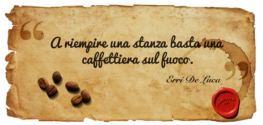 Frasi Celebri Sul Caffe Erri De Luca Carosello Caffe