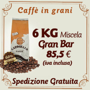 Caffè in grani Gran Bar 6 Kg